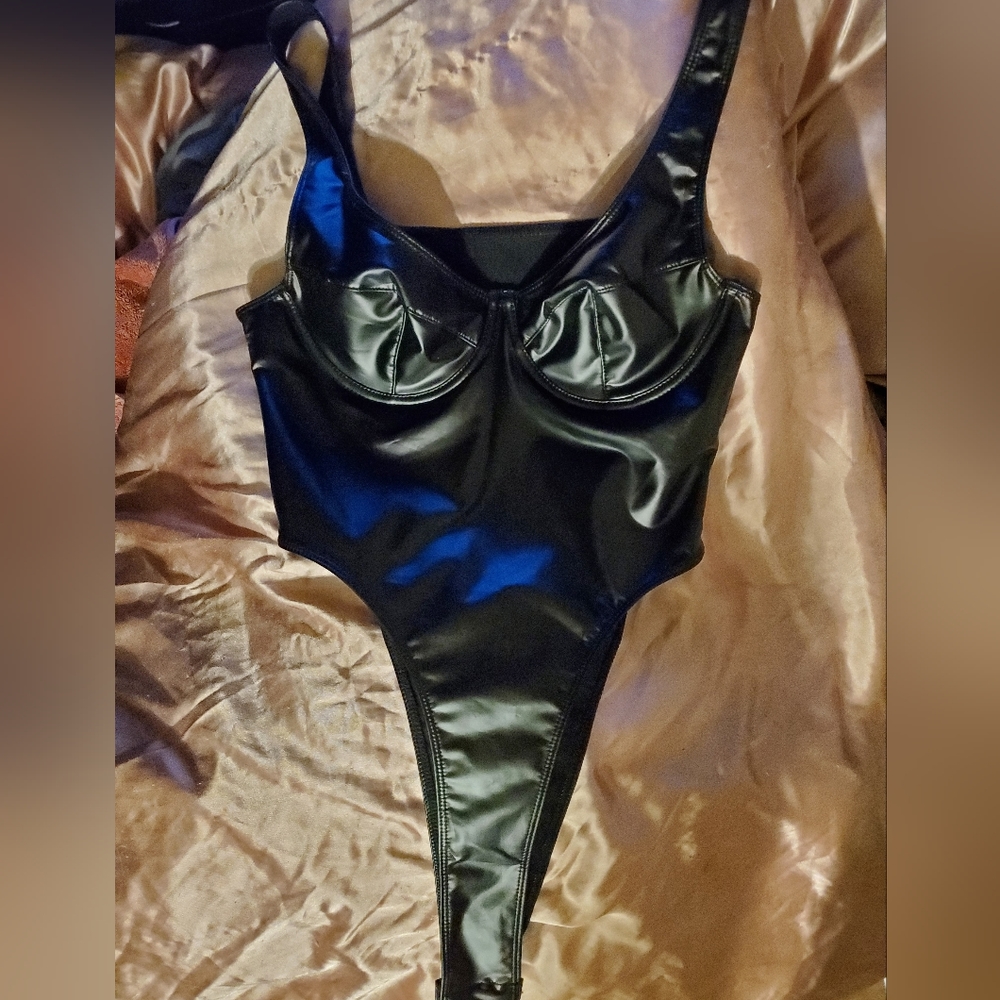 Pleather Bodysuit